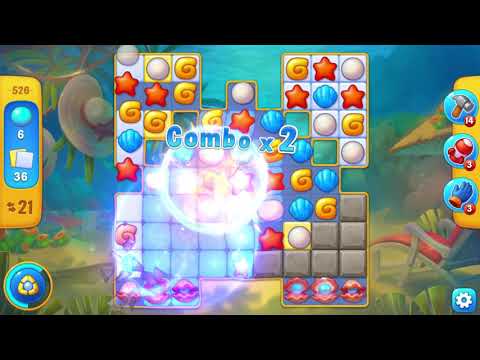 Fishdom 526 Level - NO BooSTERS