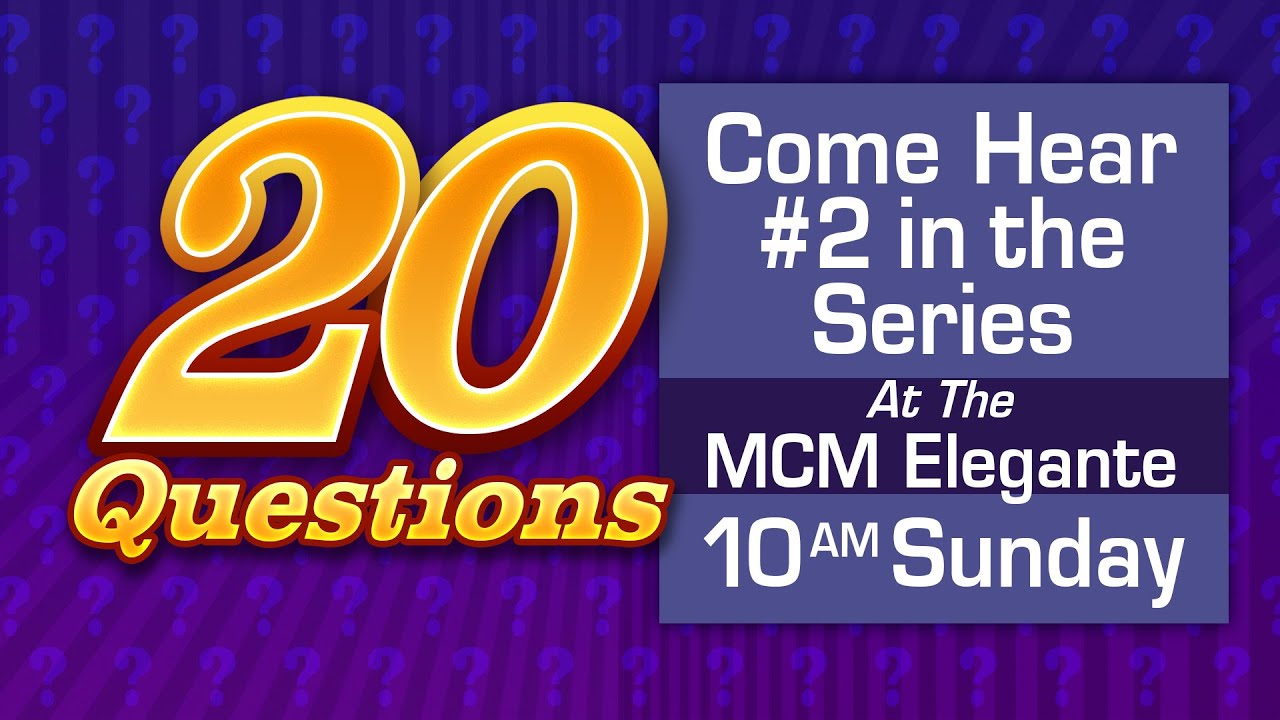 What Is This You Have Done? - Series: 20 Questions - 03/20/22