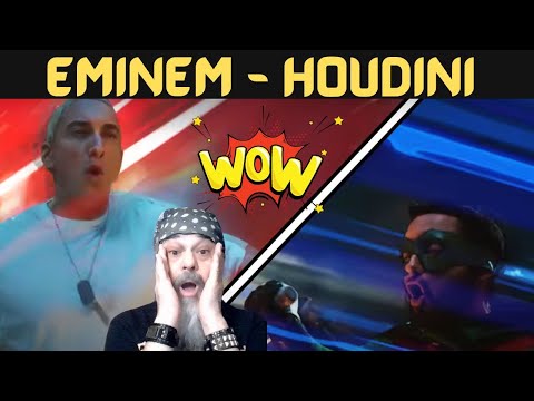 NEW EMINEM - SO GOOD WOW!!! Metal Dude (REACTION) - Eminem - "Houdini" [Official Music Video]