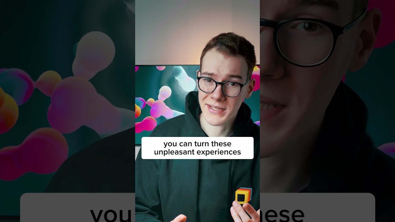 Embracing negative experiences #Shorts