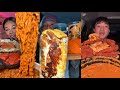 TIKTOK Mukbang Compilation Dave S Hot Chicken Wingstop Buldak In N Out Taco Bell More