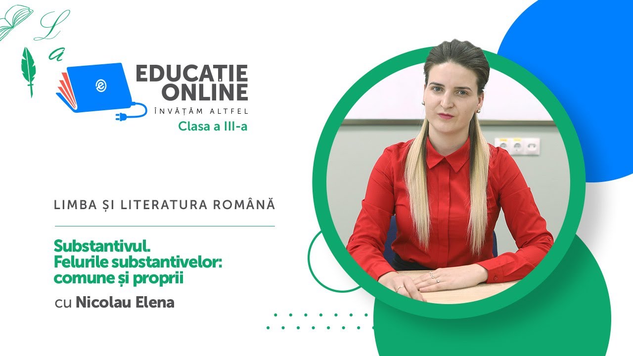 Watch Fise De Lucru Limba Romana Clasa 3 Substantivul Now Limba ?i literatura român?, Clasa a III-a, Substantivul. Felurile substantivelor: comune ?i proprii