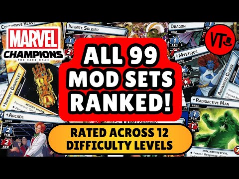 Marvel Champions Modular Set Difficulty Ranking / Tier List
