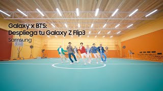 Samsung Galaxy x BTS: Despliega tu Galaxy Z Flip3 | Samsung anuncio
