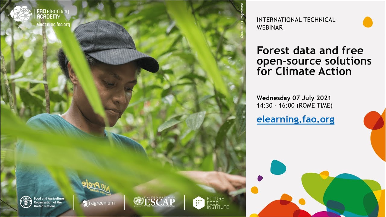 Forest data and free open-source solutions for Climate Action