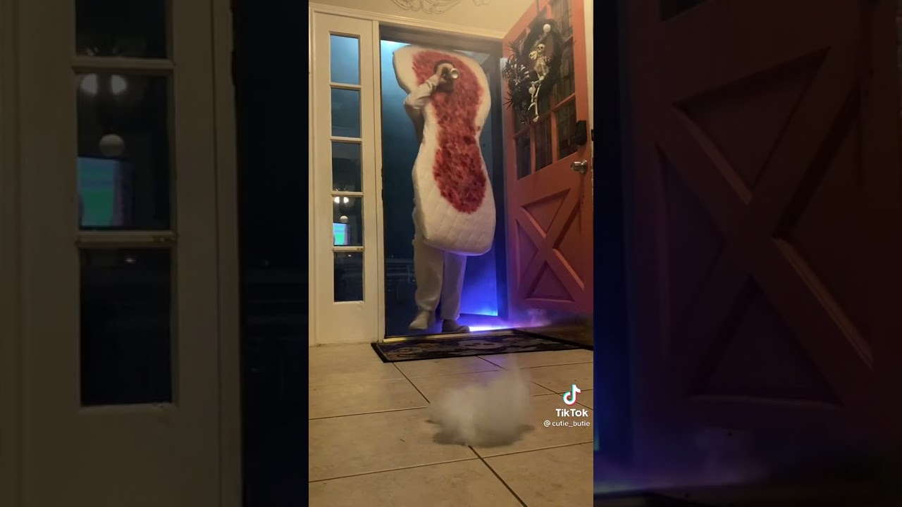 best costume I seen this year 😭😭💀 Tampon and dirty Pad