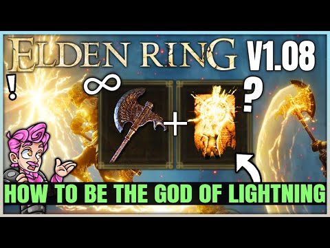 New 1.08 Double Lightning is Actually INCREDIBLE - Best Stormhawk Axe Faith Build - Elden Ring!