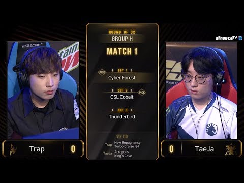 [2019 GSL S3] Ro.32 Group H Match1 Trap vs TaeJa