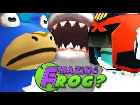 CAPTAIN AMERICA VS IRON MAN - Amazing Frog - Part 44