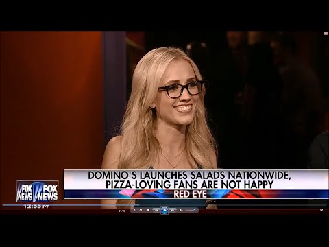 08-20-16 Kat Timpf on Red Eye - Domino's to Offer Salads