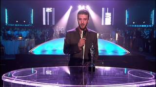 Duran Duran win Outstanding Contribution Award presented by Justin Timberlake | BRIT Awards 2004