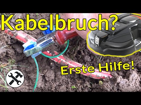 ► Automower - Kabel verbinden und reparieren