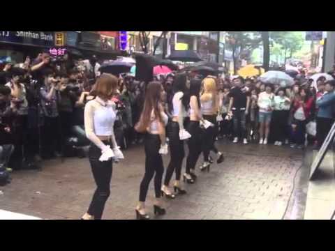 [Fancam] 150503 Dal Shabet At Myeongdong