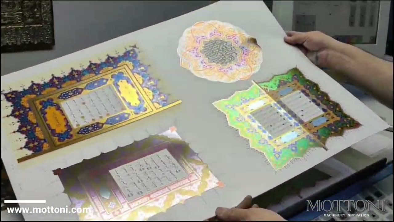 MOTTONI COLD FOIL PRINTING MACHINE