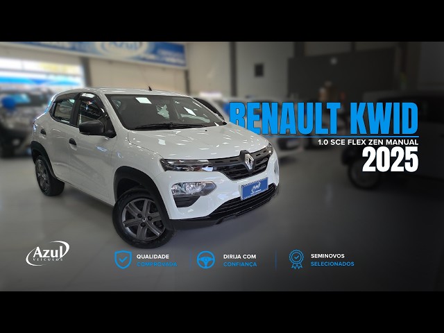 Vídeo RENAULT KWID 1.0 12V SCE FLEX ZEN MANUAL