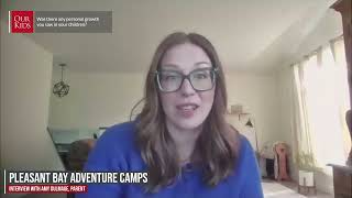 Pleasant Bay Adventure Camp video review by Parent Amy Dulmage