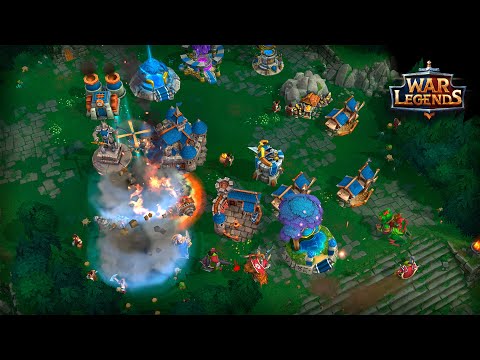 Playing Against a Top-3 Guy 🛡️ War Legends Gameplay - CLASSIC RTS on Mobile