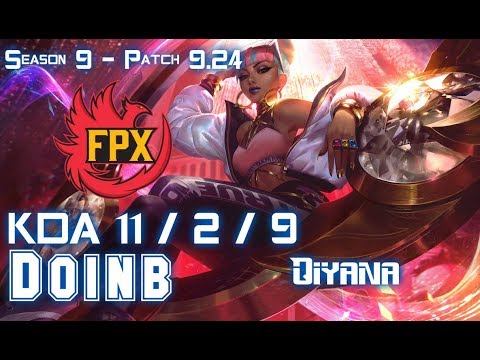 FPX Doinb QIYANA vs TALIYAH Mid - Patch 9.24 KR Ranked