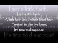 Wash Me Away--Point of Grace Lyrics