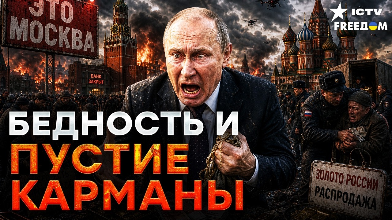 АГОНИЯ КРЕМЛЯ! ПУТИН СЛИВАЕТ ЗОЛОТОЙ ЗАПАС, ЧТОБЫ ЗАТКНУТЬ ДЫРУ В 60 МИЛЛИАРД?