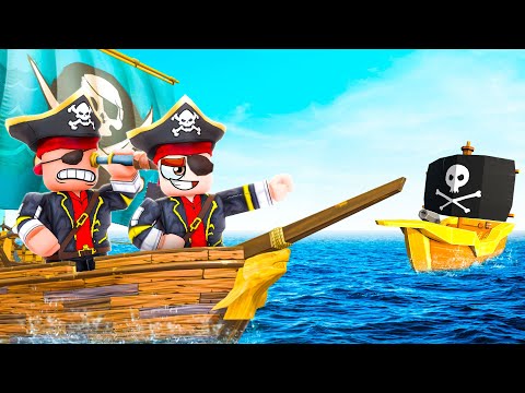 VIRAMOS PIRATAS NO ROBLOX! - Brancoala Games