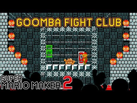 Super Mario Maker 2 - Awesome "Mario Joins the GOOMBA FIGHT CLUB" Level