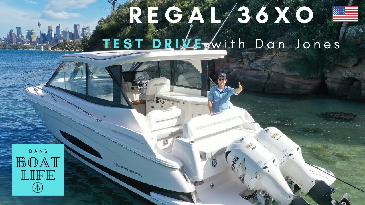 2021 Regal 36XO - TEST DRIVE with Dan Jones
