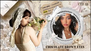 natural chocolate brown eyes