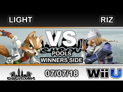 Smash Sounds - MVG | Light (Fox) Vs. HQ | Riz (Sheik) B4 W Final - Smash 4