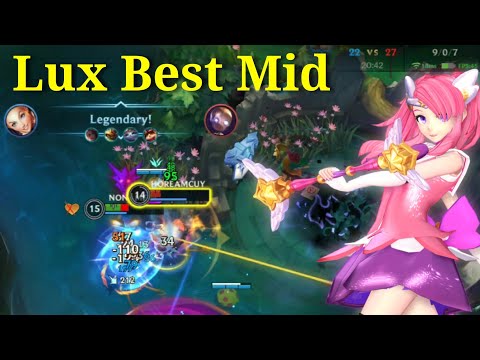 Lux The Best Mid Lane ! Tier S Patch 4.0 Gameplay Lux - League of Legends: Wild Rift Indonesia