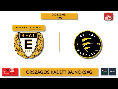 U16 🏀  BEAC-Újbuda KA/B - Óbudai Kaszások