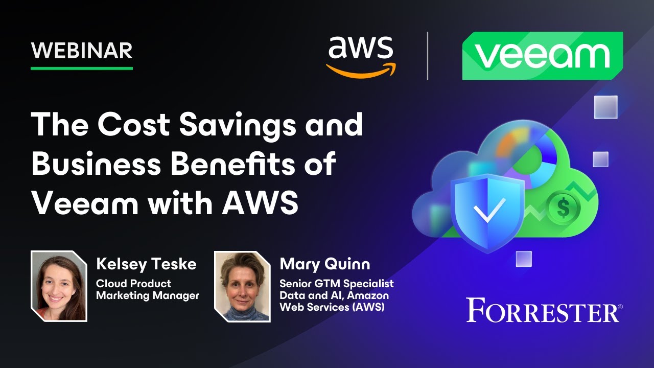  Veeam + AWS TEI Webinar video