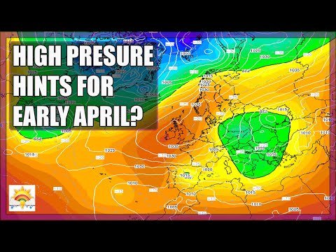 Ten Day Forecast: High Pressure Hints For Early April Perhaps?
