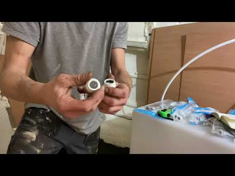 58. Jabsco water system install on the Narrowboat