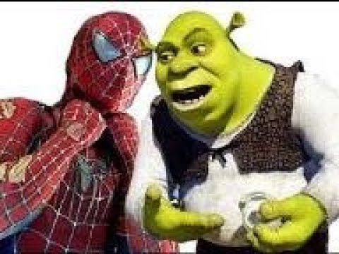 spider-man vs shrek