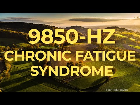 9850-Hz Music Therapy for Chronic Fatigue Syndrome | 40-Hz Binaural Beat | Healing, Relaxing Calming