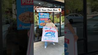 Download lagu Domino’s has fill your own pizza box so I made a massive box 🍕 mp3