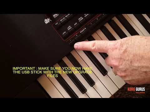 Upgrading the Korg Pa4x to Version 3 Software