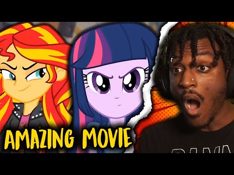 SO I REACTED TO THE EQUESTRIA GIRLS MOVIE FOR THE FIRST TIME!
