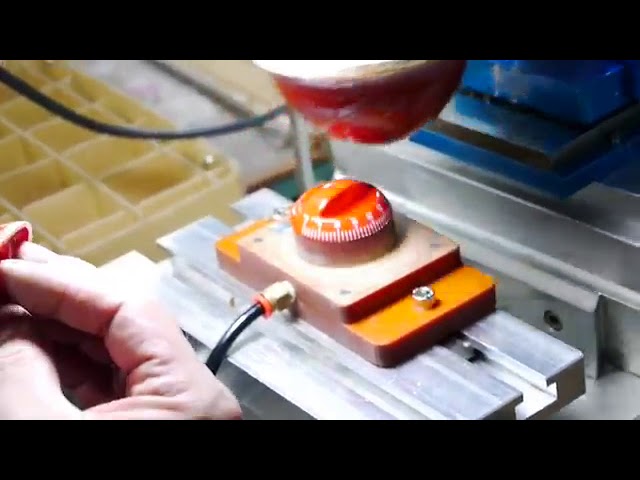 Pad Printing - Acrylic Temperature Control Knob