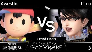 USW 3 - FX | Awestin (Ness) vs Lima (Bayonetta) Grand Finals - SSBU