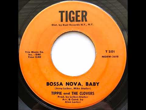 1st RECORDING OF Bossa Nova Baby(With Elvis Snippit) - Tippie & the Clovers 1962 Stereo