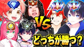 【頂上決戦】アンリアルレジェンドの『プロ２人』vsそれ以下のランク『４人』が”同じマッチ”に入って戦ったらどっちが勝つのか…？ｗｗｗ【フォートナイト】