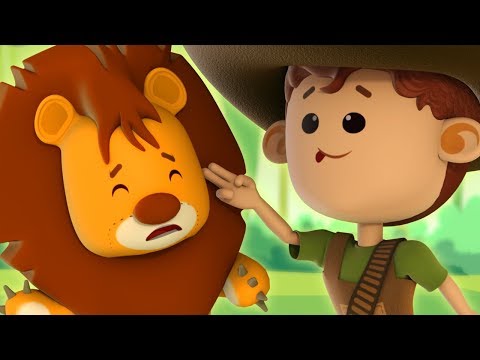 We're Going on a Lion Hunt Song | Nursery Rhyme | Kids Songs For Babies | Children Song