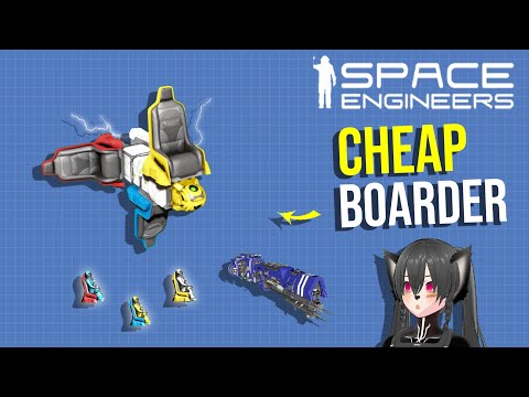 An Even Cheaper Way to Board Enemy Ships, Space Engineers