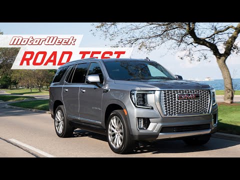 The 2021 GMC Yukon Denali Bridges the Gap Between Tahoe and Escalade | MotorWeek Road Test