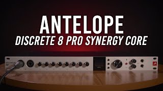 Video thumbnail for Antelope Discrete 8 Pro Synergy Core Rackmount Audio Interface | Hands-on Review by B&H Photo Video Pro Audio