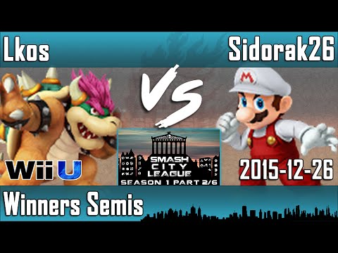 SCLS1P2 - Lkos (Bowser) vs Sidorak26 (Mario, Captain Falcon) - WS - Smash 4