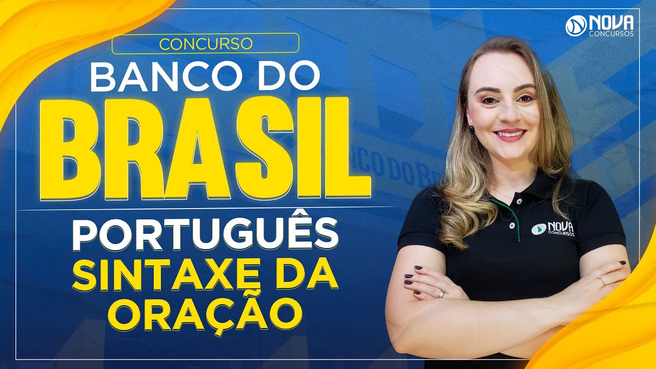 Concurso Banco do Brasil: Sintaxe da Língua Portuguesa