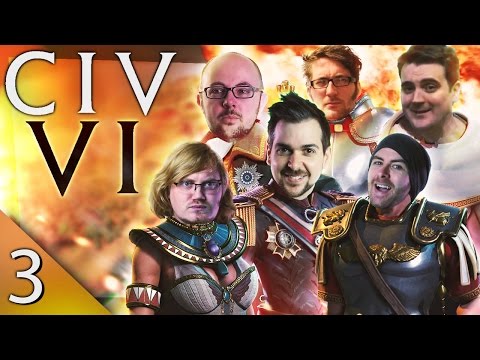 Civ 6 - Warmongers #3 - Easy Mistake-a to Make-a